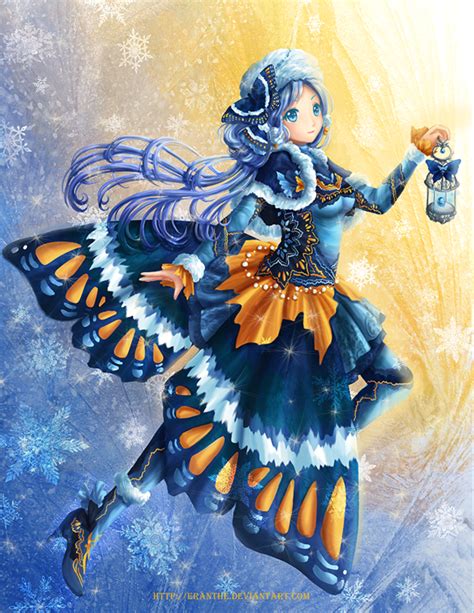 Winter Butterfly By Eranthe On Deviantart