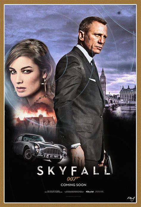 Skyfall Poster Art James Bond Movie Posters Bond Movies James Bond