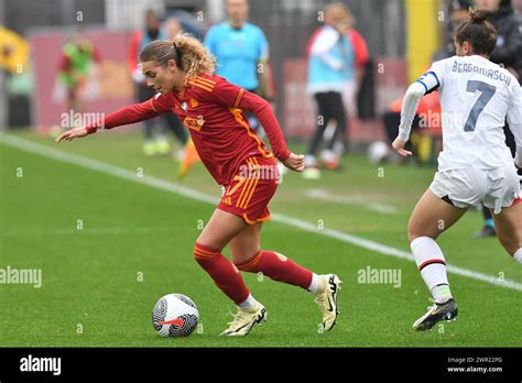 Alayah Pilgrim Of As Roma Woman During The Serie A Women Championship