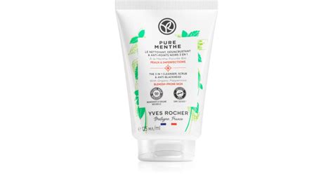 Yves Rocher Pure Menthe Cleansing Gel 3 In 1 for oily and combination ...
