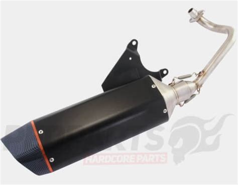 Racing Exhaust Piaggio Zip 4 Stroke 50cc Pedparts UK