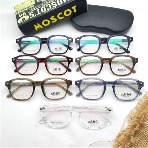 Jual Kacamata Frame Moscot Paket Lensa Minus Photocromic Blu Ray