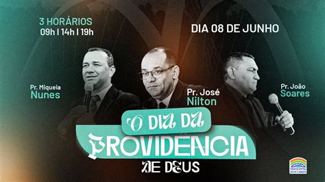 IPDA AO VIVO Igreja Deus é Amor de Brasília DF O dia da Providência