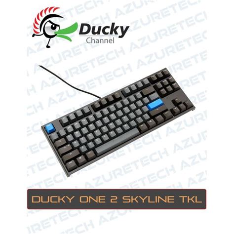 Jual Ducky One 2 Skyline TKL Mechanical Gaming Keyboard Garansi Resmi