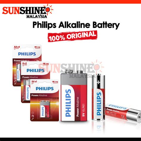 SUNSHINE Philips Alkaline Battery AAA Battery AA Battery 9V Battery