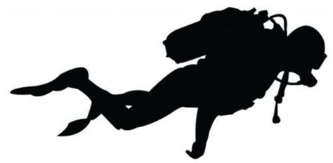 Scuba Diving Silhouette At Getdrawings Free Download