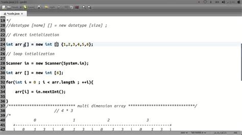 Arrays In Java And How To Get User Input Part 1 Youtube