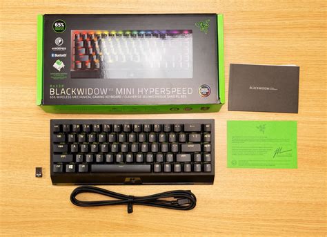 Razer Blackwidow V3 Mini Hyperspeed - The Razer 65%