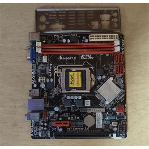 Jual Mobo Motherboad Biostar H Lga Support Gen Gen Shopee