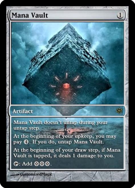 Mana Vault Magic The Gathering Proxy Cards