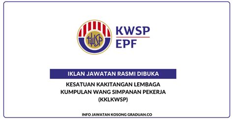 Permohonan Jawatan Kosong Kesatuan Kakitangan Lembaga Kumpulan Wang