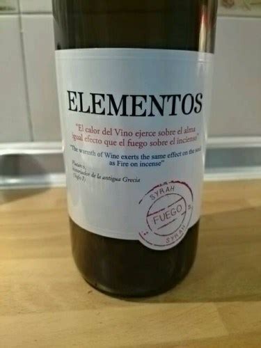 Bodegas y Viñedos del Jalón Elementos Fuego Syrah Vivino US