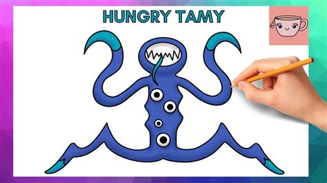 How To Draw Hungry Tamy Garten Of Banban Easy Step By Step