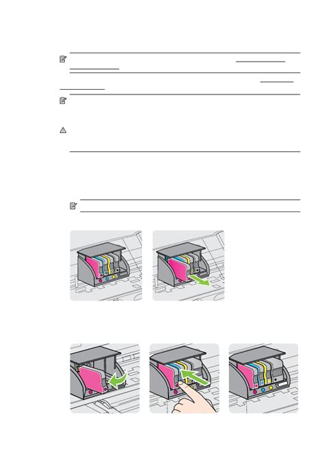 Replace The Ink Cartridges Hp Officejet 6600