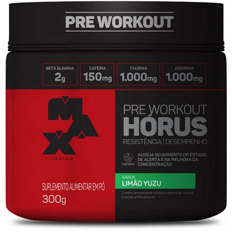 Pre Workout H Rus G Max Titanium Meu Mundo Fit