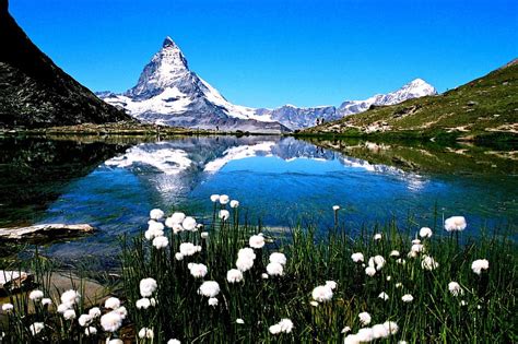 Matterhorn Zermatt Switzerland Mountain Glacier Matterhorn