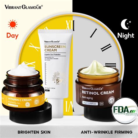 Vibrant Glamour Fda Naturals Retinol Cream Vitamin C Facial