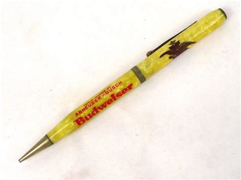 Item 87071 1938 Budweiser Beer Mechanical Pencil Pencil