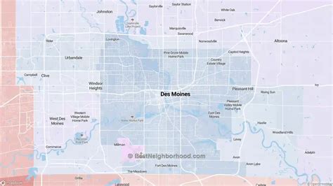 50314 Ia Political Map Democrat And Republican Areas In 50314