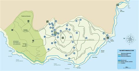 La Plaquette 2018 De Lunion Des Commerçants La Carte île Du Levant