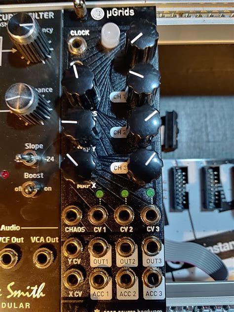 Momo Modular Ugrids Mutable Instruments Grids Black Magpie Reverb