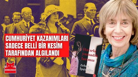 Zehra İpşiroğlu anlattı Türkiye de kadın olmak Avrupa nın kadına