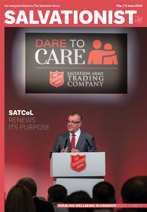 Salvationist 11 June 2022 By The Salvation Army Uk And Ireland Issuu