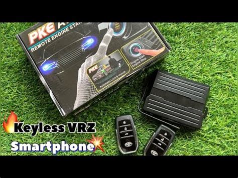 Review New Model Keyless Pke Vrz Smartphone Youtube