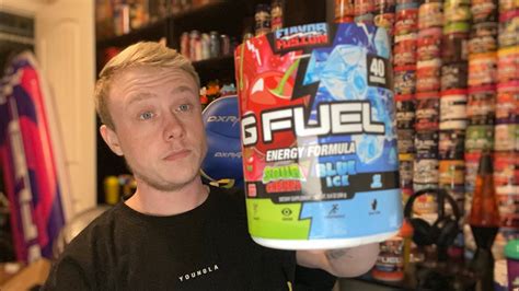 Gfuels New Flavor Fusion Sour Cherry And Blue Ice” Flavor Taste Test