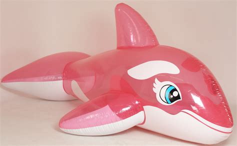 Huge Pink Transparant Whale 16 Feet 5 Meter Shiny Pool Toy Big Inflatable Ebay