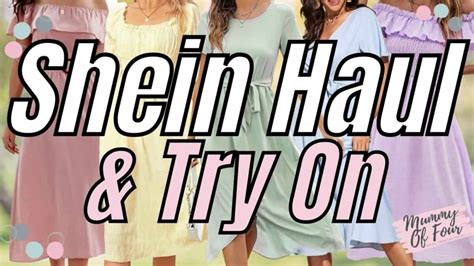 Shein Haul And Try On Mummy Of Four