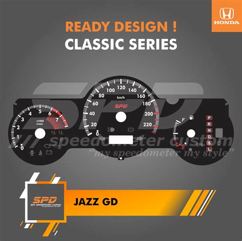 Panel Speedometer Custom Honda Jazz Idsi Matic Spd Speedometer