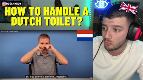 British Reacts To How To Handle A DUTCH TOILET YouTube