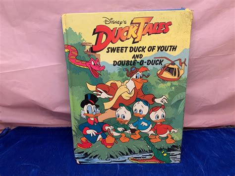 Vintage Disneys Ducktales Cartoon Childrens Book Etsy Disney Books