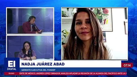 Entrevista A A Gerente Ejecutiva Del Fondep Nadja Ju Rez En Radio