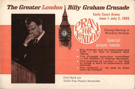 The Greater London Billy Graham Crusade Advertising Ephemera