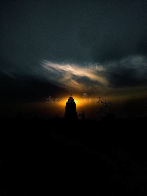 Jagannath Temple Jai Jagannath Stock Image - Image of darkness, evening ...