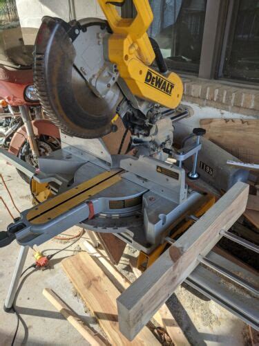 Euc Dewalt Miter Saw Extension Kit Dw7080 Fits Dw708 For Sale Online Ebay