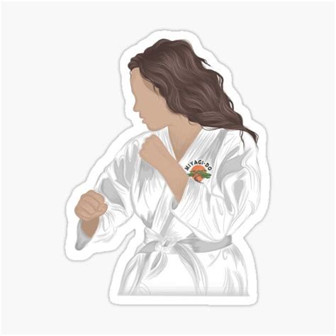 Cobra Kai Samantha Larusso Drawing Sticker By Stasisart En