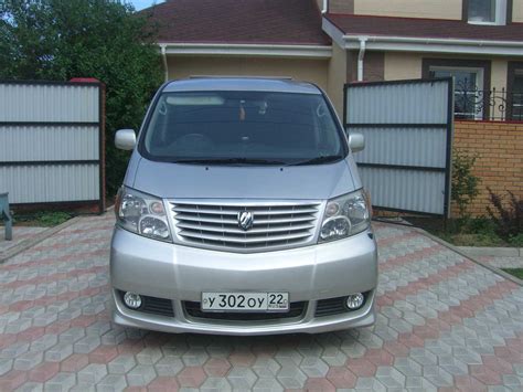 2003 Toyota Alphard Specs Engine Size 30 Fuel Type Gasoline Drive