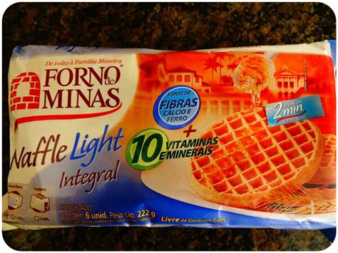 Querido Diário Provei Waffle Light Integral Forno de Minas