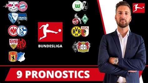 Pronostic Foot BUNDESLIGA Mes 9 PRONOSTICS Bundesliga YouTube