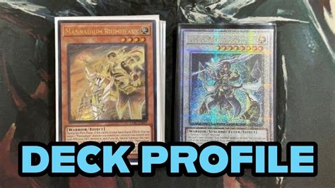 Yugioh Mannadium Deck Profile Youtube