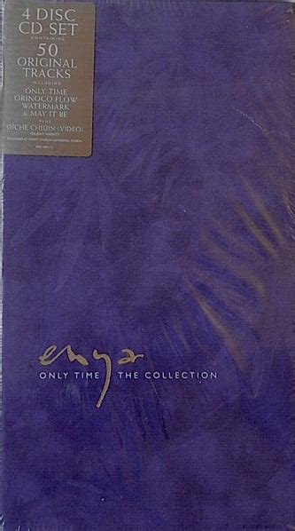 Enya Only Time The Collection 4 Cds Set Submarino Amarillo Mexico