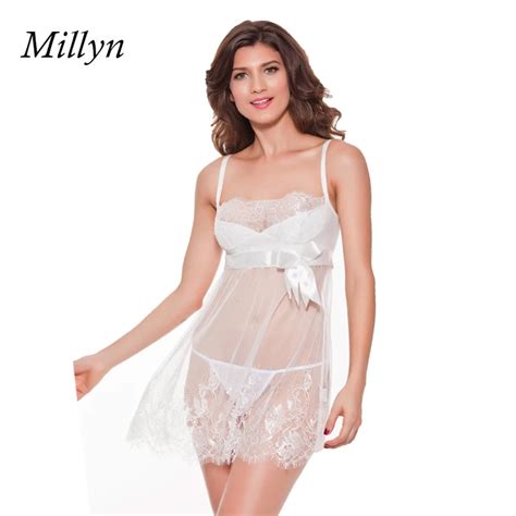 Achetez En Gros Blanc De Mariée Chemise De Nuit En Ligne à Des