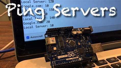 Ping Servers With Arduino Uno With WiFi Eli The Computer Guy