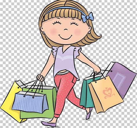 Shopping Cartoon Illustration PNG, Clipart, Bag, Boy, Business Woman ...