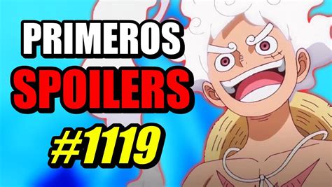 One Piece primeros spoilers confirmados del capítulo 1119 del manga