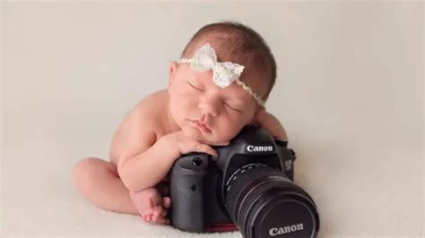 Cómo hacer una sesión de fotos para bebés en casa