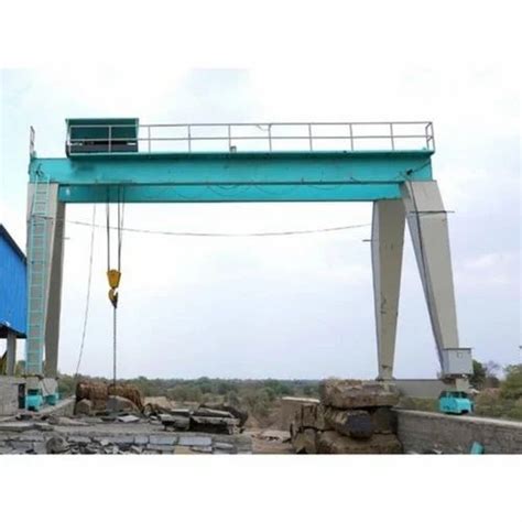 Double Girder Heavy Duty Gantry Crane For Material Handling Capacity